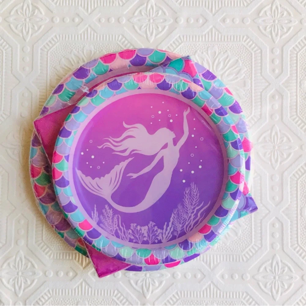 Mermaid Party Supplies 3 pk